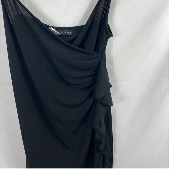 La Blanca Gathered Side Coveup Mini Dress size small - Picture 2 of 4